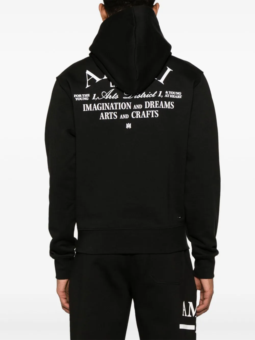 Arts District logo-print hoodie