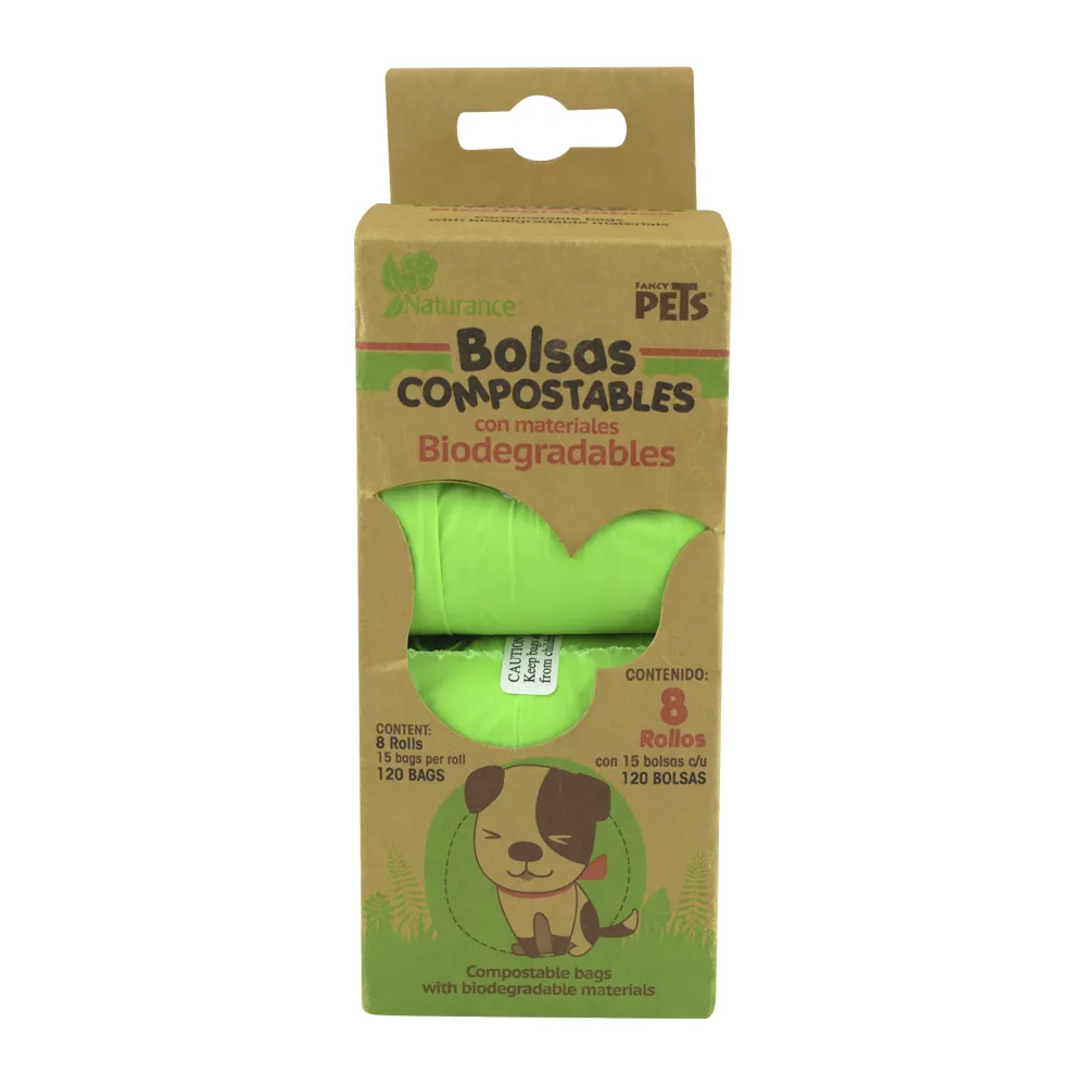 Bolsas Sanitarias Compostables Biodegradables - Fancy Pets