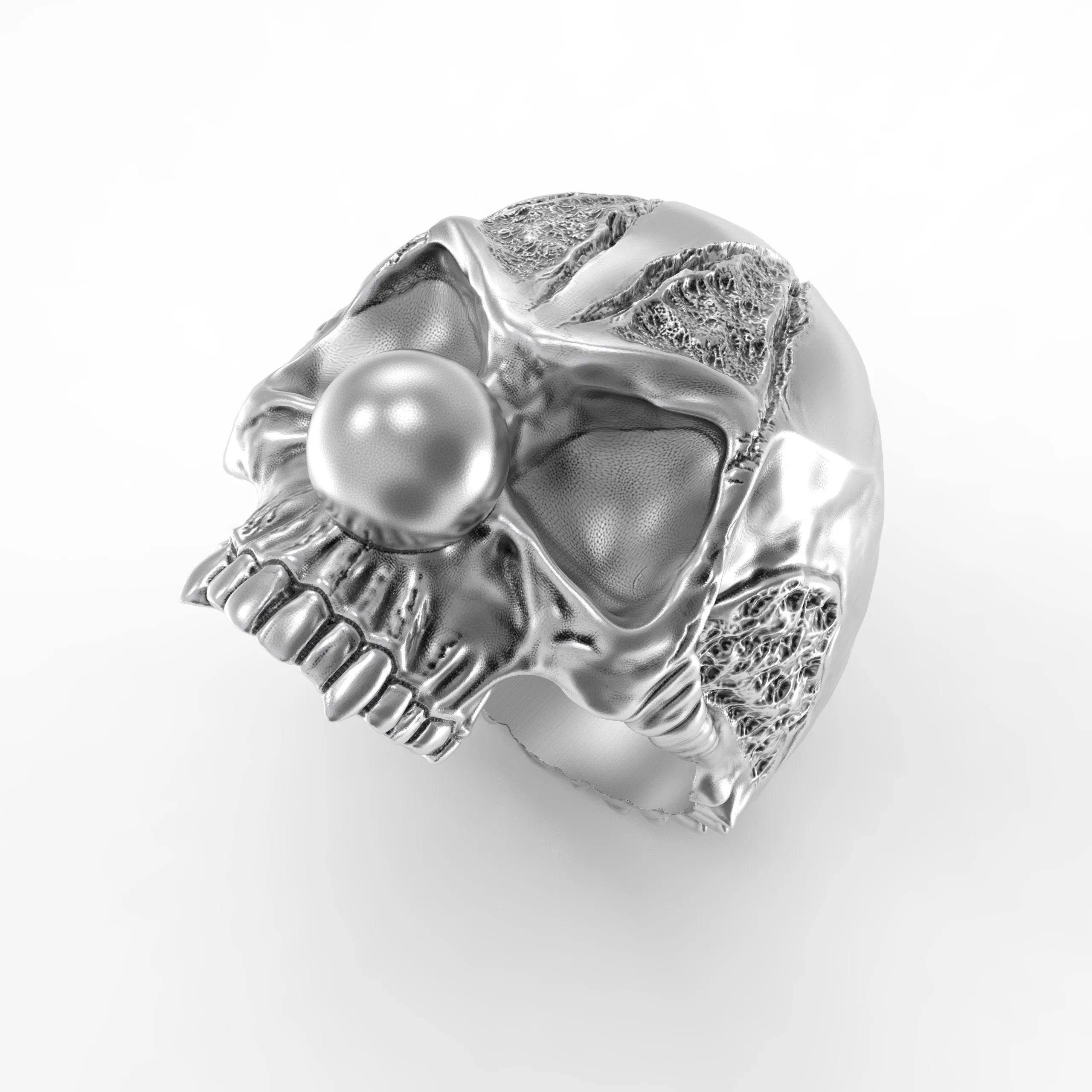 Clown Skull Ring IT 2017 movie Men's Ring Silver 925