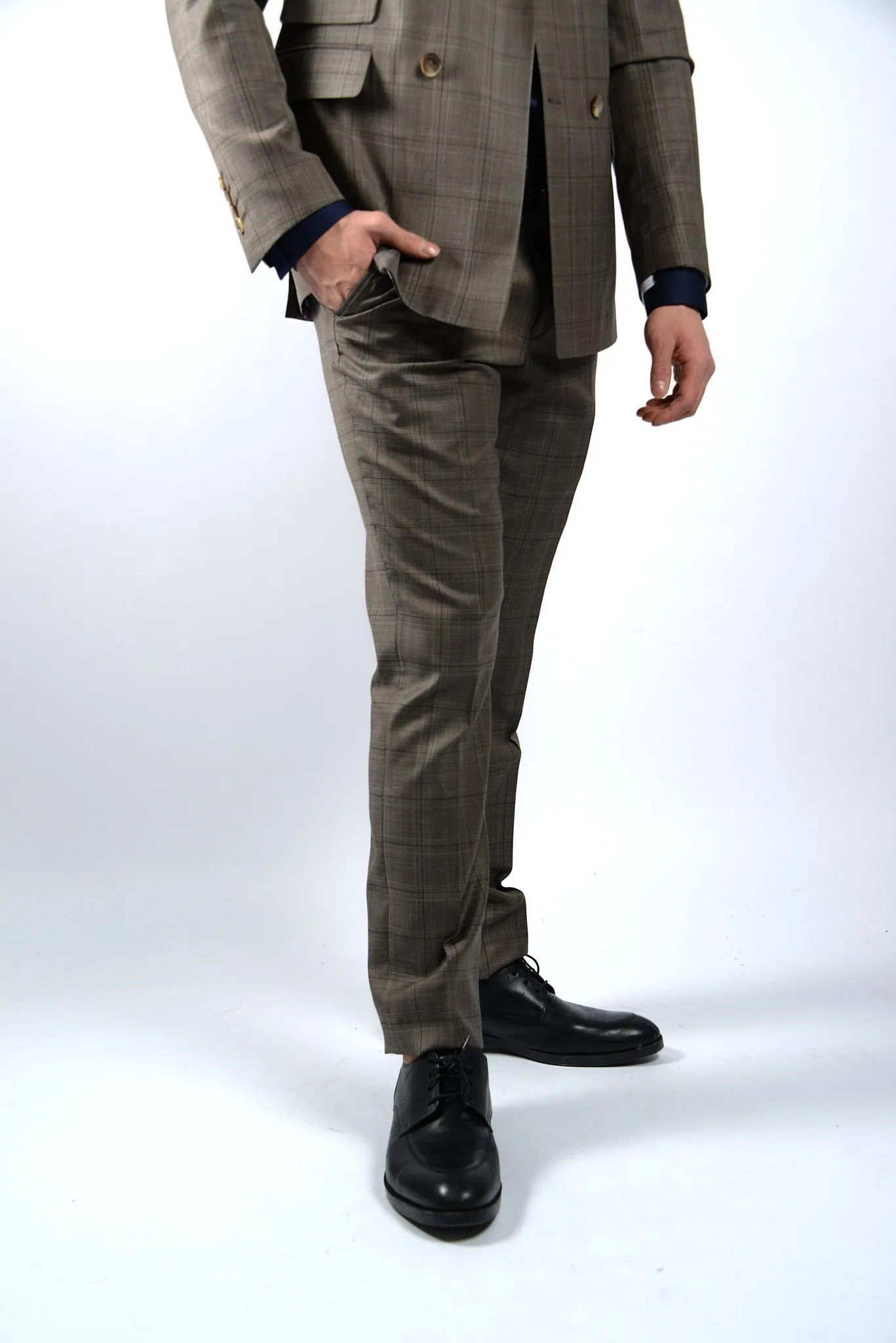 EURO WINDOWPANE DT DRESS PANT