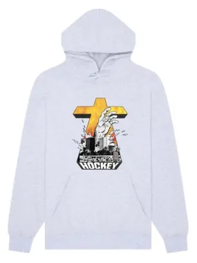 Hockey Drowning Hoodie / Ash Grey