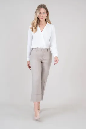 Lauren Linen Crop Pant