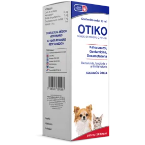 Otiko Solución tica 18ml - Pet's Pharma