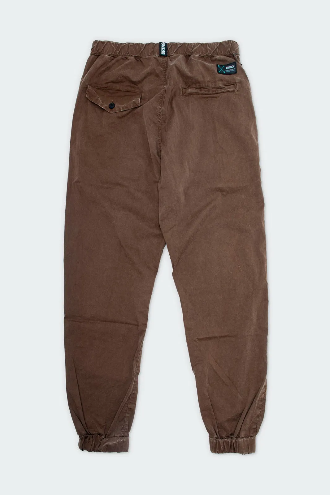 PANTALON JOGGER MODAL MARRON