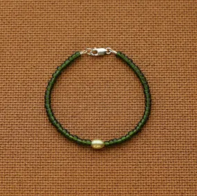 thank you deer grass bracelet