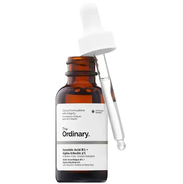 The Ordinary - cido Ascórbico 8 %   Alpha Arbutin 2 %