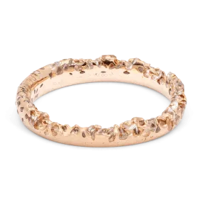 White Constellation Ring in Rose - Size 9 - 9952